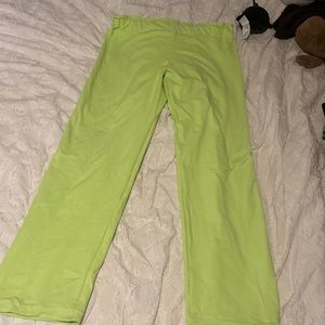 neon yoga pants